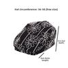 K-style ins heavy industry retro jacquard stereo flower embroider black forward hat trendy duck tongue beret