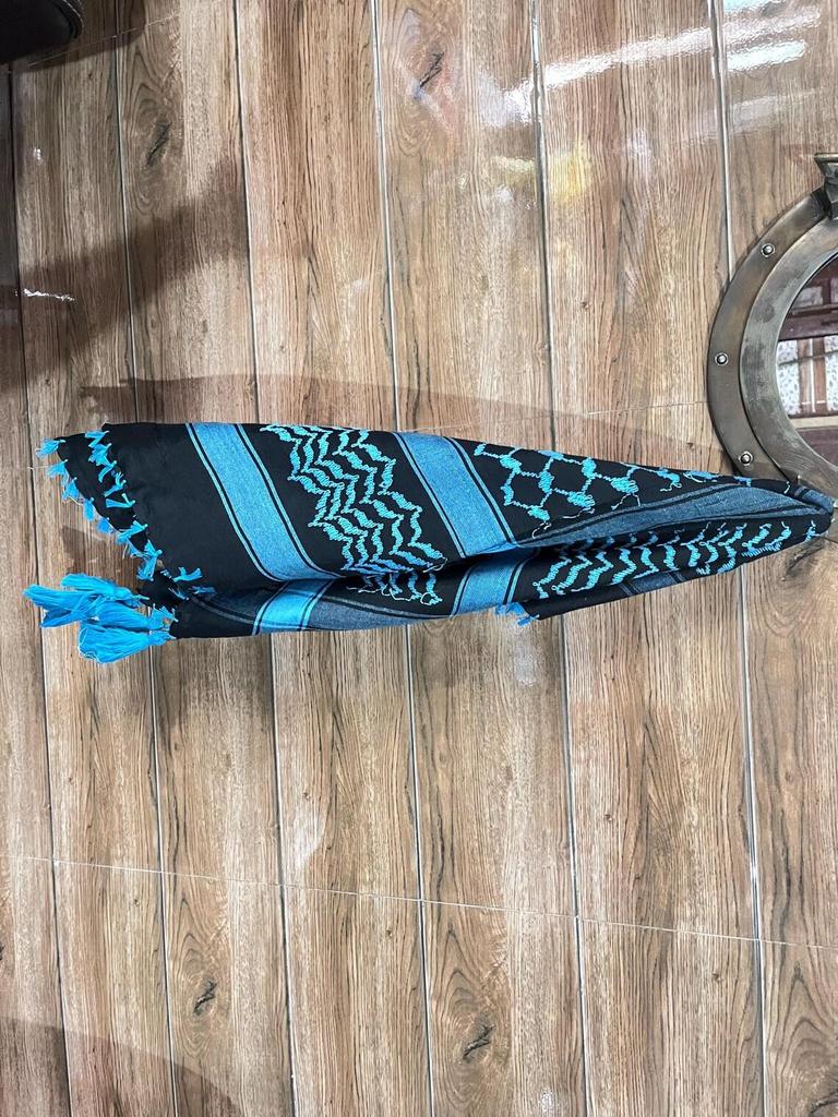 Keffiyeh Shemagh Minden Eredeti Palesztinában Készült Arab Sál Kufiya Arafat Pamut