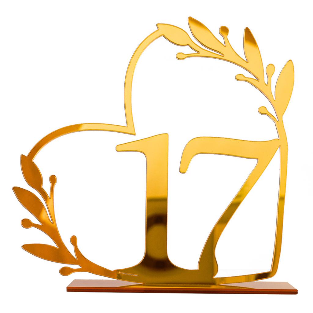 DIY Acrylic Numbers Wedding Table Numbers Mirror Table Numbers