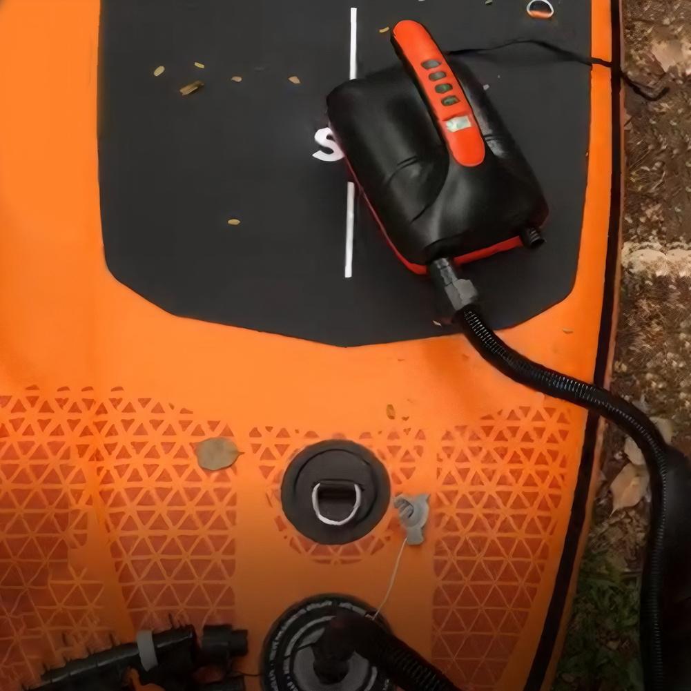 20PSI SUP Boat Inflatable Pump with Auto Shut Off Stand Up Paddle Board Pump Portable Air Compressor for Air Boat Mattress