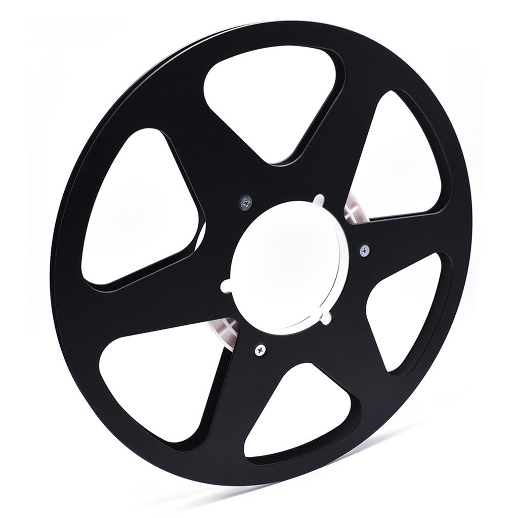 Aluminum 6 Hole Reel 10.5Inch Empty Tape With Nab Hub Disk For Studio Equipment Box Packaging
