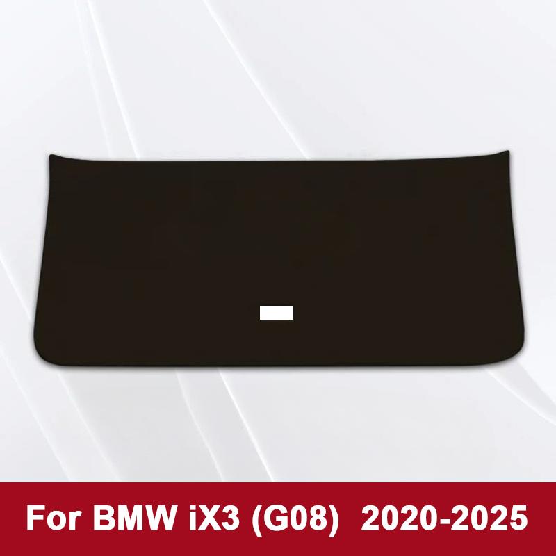 For BMW iX3 G08 -2025 Car Trunk Tailgate Protection Pad Trunk PU Leather Anti-dirty Decorative Pad Interior Accessories
