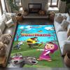 Masha Bear Personalized Name Floor Mat Suitable for Kitchen Balcony Living Rooms Dining Room Anti-slip Rug Anime Office Decor