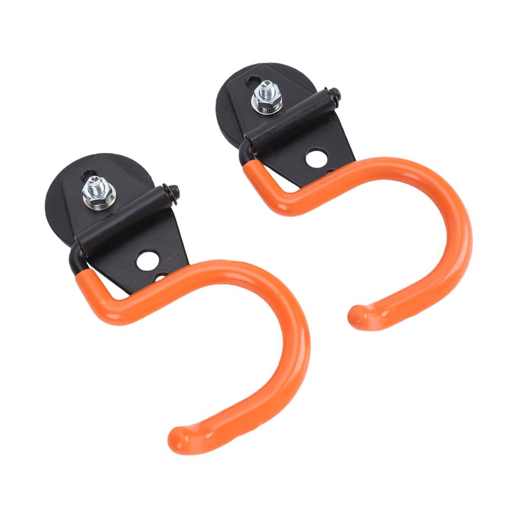 2Pcs Magnet Garage Hooks Heavy Duty Steel Strong Large for Power Drill Tools Hose Pegboard Workshop Storage Holder for