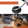 FOVPLUE Jiffy Stand Coaster Kickstand Pad for Harley All Motorcycle with Side Stand for
