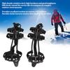 1 Pair 24 Teeth Climbing Crampons Stainless Steel Antiskid Outdoor Snow Ice Shoe Covers