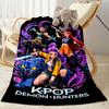 1pc K-Pop Demon Hunters Blanket Comfortable Soft Lightweight Multi Seasonal Blanket Travel Camping Picnics Sofa Office bedroom Perfect Gift Friends