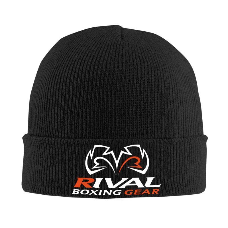 

Rival Boxing Corpo Print Bonnet Hat Street Knitted Hat for Men Women Winter Warm Skullies Beanies Cap for Travel Outdoor Camping чёрный