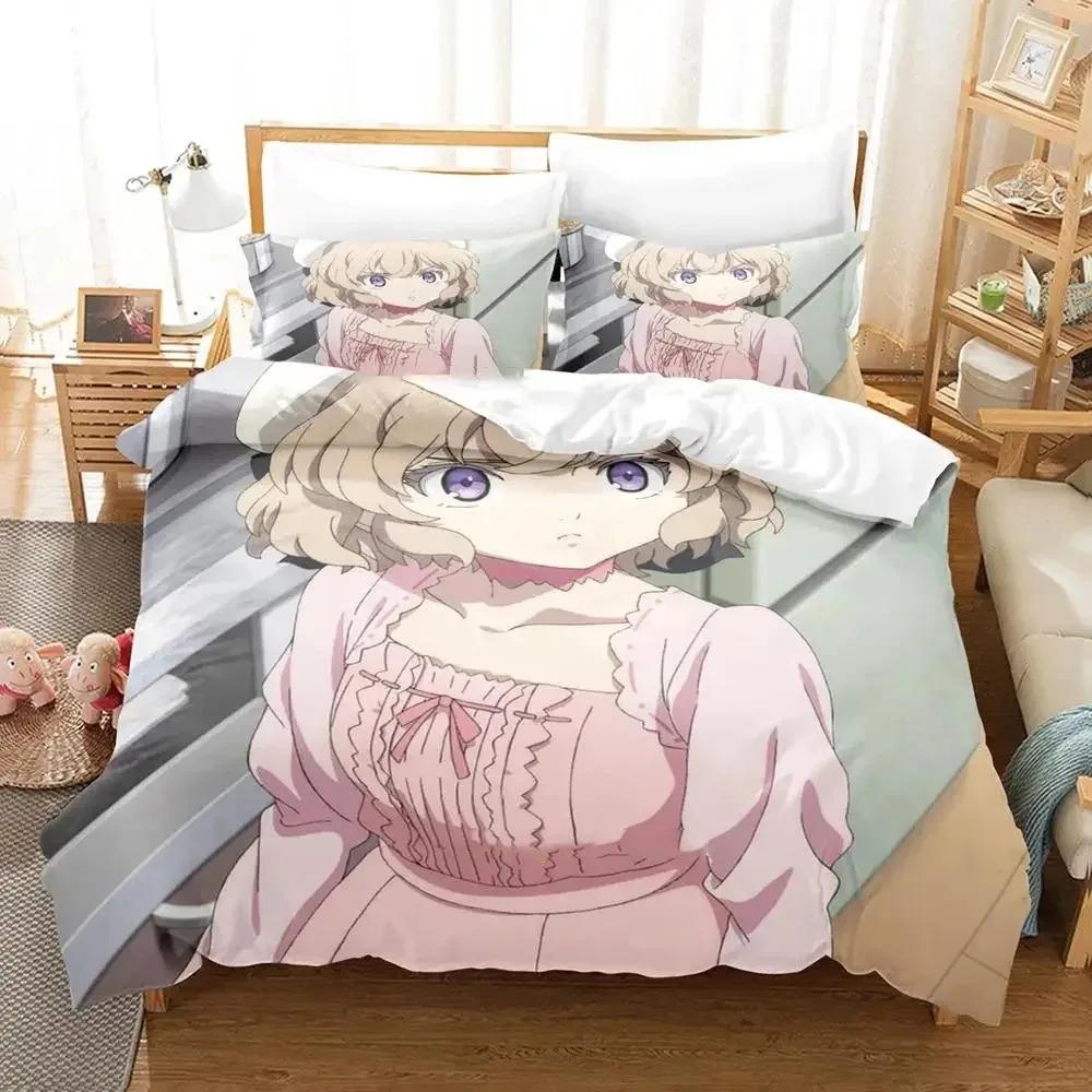 Anime Kotoko Iwanaga Kyokou Suiri Bedding Set Duvet Cover Bed Set Quilt Cover Pillowcase Comforter king Queen Size Boys Adult