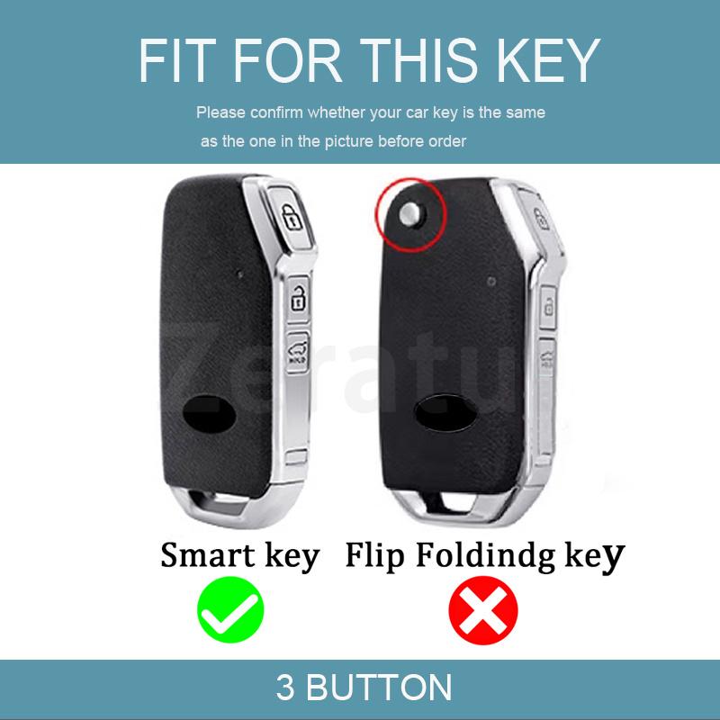 Auto For Kia Ceed Cerato Forte Niro Soul Telluride Sportage R Gt Stinger Sorento Tpu Key Case Remote Car Key Cover Case