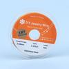 50Meter/Roll 0.3/0.38/0.5/0.6Mm Rhodium Gold Color Stainless Steel Beading Wire For Jewelry Making Diy Bracelet Findings