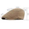 HT4626 Berety dla Mężczyzn Kobiet Vintage Artysta Malarz Beret Kapelusz Męski Damski Płaska Czapka Bluszczowa Wiosna Lato Jesień 100% Bawełna Beret Czapka