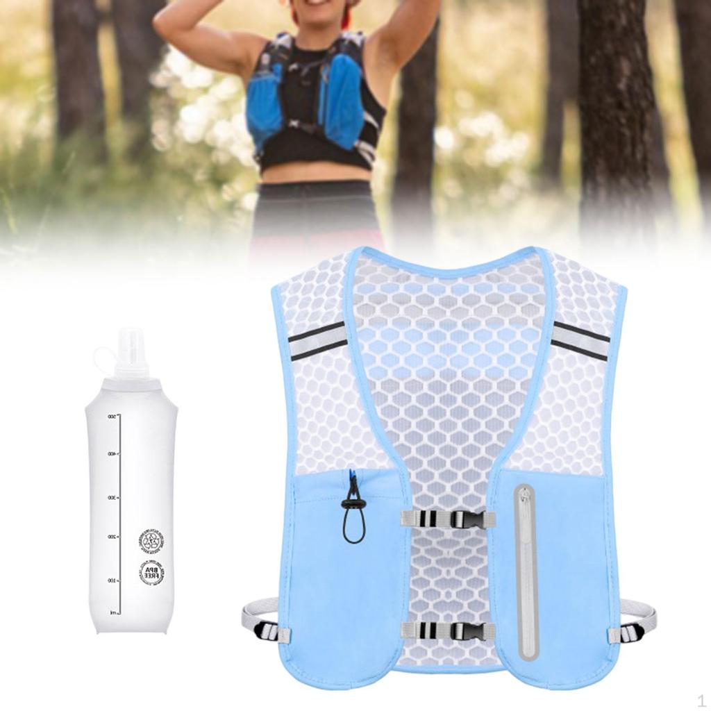 Backpack for Running Vest, 2L Heavy Duty Outdoor Bag, Portable Water Women Men,