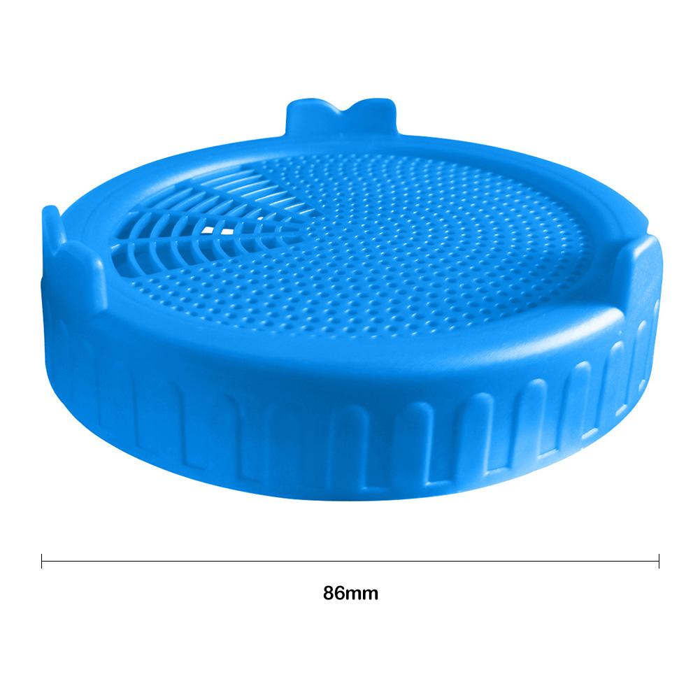 1/2pcs Sprouting Lid Seed Growing Fermentation Vegetable Sealing Lids Food Grade Mesh Sprout Cover Kit for Mason Jar