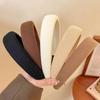 1/2/3/5pcs Wild Solid Color Sponge Headband for Women Fashion Girl Wash Face Wide Edge Simple Hair Band