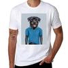 Rottweiler In Polo Tshirt T Shirts For Unisex Cotton Soft Printed T Shirts For Unisex Tshirt