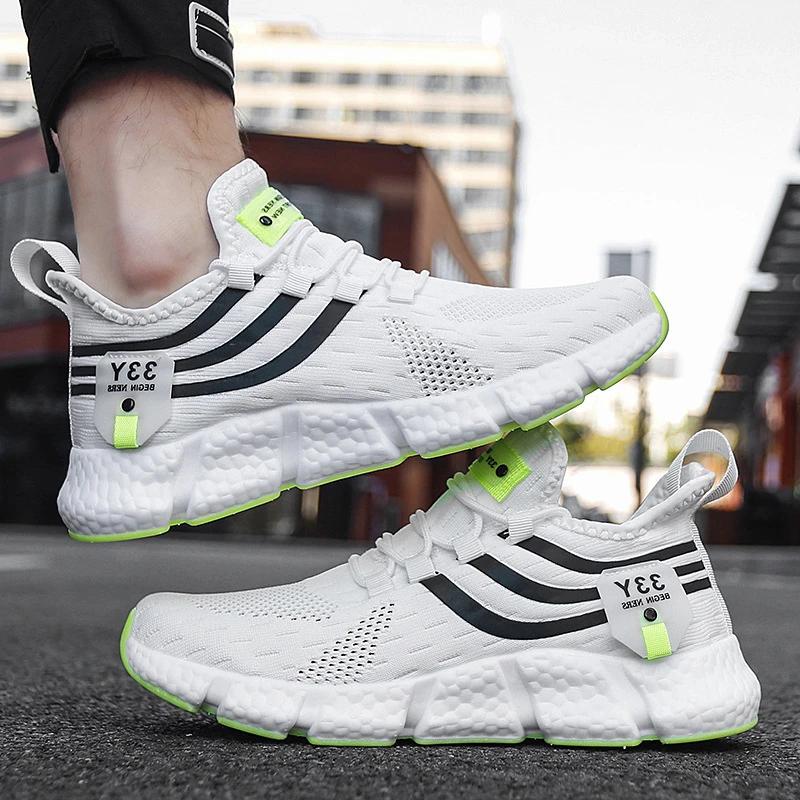 Men's Casual Shoes High-quality Lightweight Mesh Women's Walking Shoes Outdoor Breathable Jogging Walking Tennis Sports Shoes