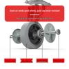 Shunhe Folding Steel Flatbed Dolly with Quiet Wheels