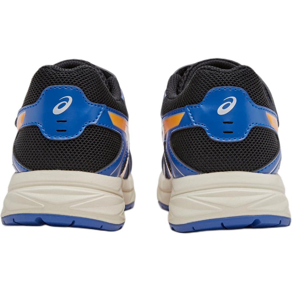 Asics Kids Running Shoes Lightweight Breathable Support Low Top Kids sneaker Black Blue 1014A377-001