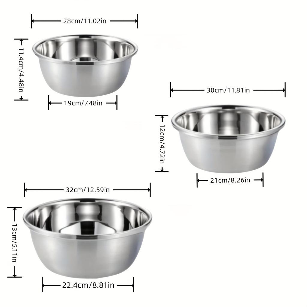 Premium Stainless Steel Basin Steel High Quality Product Big Bowl for Vegetable Kitchenware