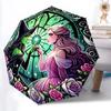 1pc Wicked Automatic Open/Close Umbrella - All-Season Portable Umbrella for Women/Men Yy251213076