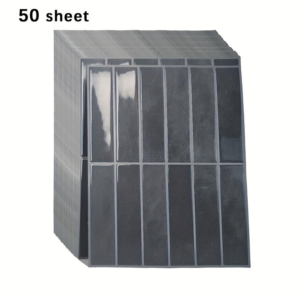50 Sheets Peel and Stick Wall Tiles Pvc Vinyl Realistic Marble Wall Tiles Self Adhesive 3d Stickers Waterproof Kitchen Bathroom