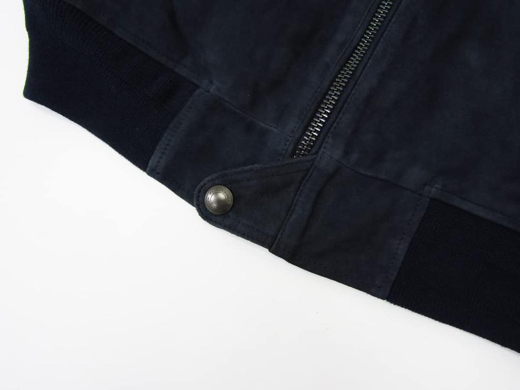 POLO RALPH LAUREN Suede Leather Size 0101928 Men's Jacket, Small, AVIATORNAVY, [Used]