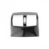 For Mercedes Benz E Class W212 2012-2015 Rear Air Condition Outlet Vent Frame Cover Carbon Texture Trim Interior Car Accessories