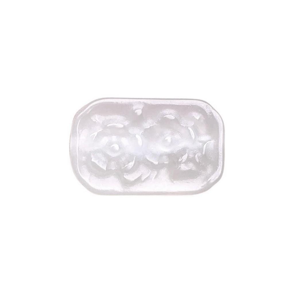 Lychee Frozen Rectangular Jade Spacer Beads for DIY Bracelets & Phone Lanyards