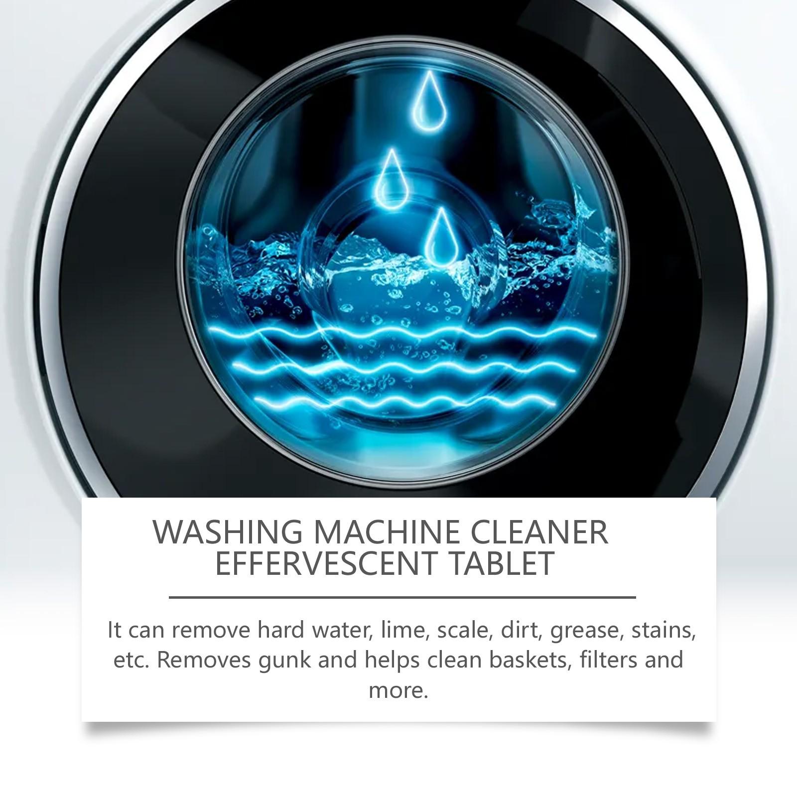 Средство для чистки бака стиральной машины Шипучие таблетки Полностью автоматические — фото 3