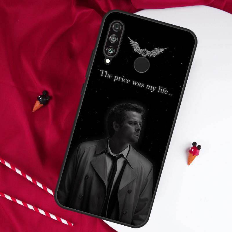 Supernatural Castiel Angel For Huawei Nova Y61 Y91 Y90 Y70 Y60 Y72 12s 12i 11i 7i 8i 9 10 SE P60 Pro P30 P40 Lite Case
