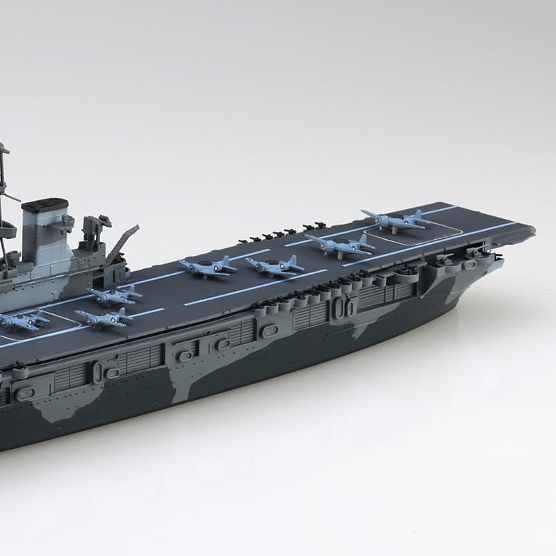 Aoshima Bunka Kyozai Waterline US Navy Aircraft Carrier Wasp Scale Plastic Model (AOSHIMA) 1/700