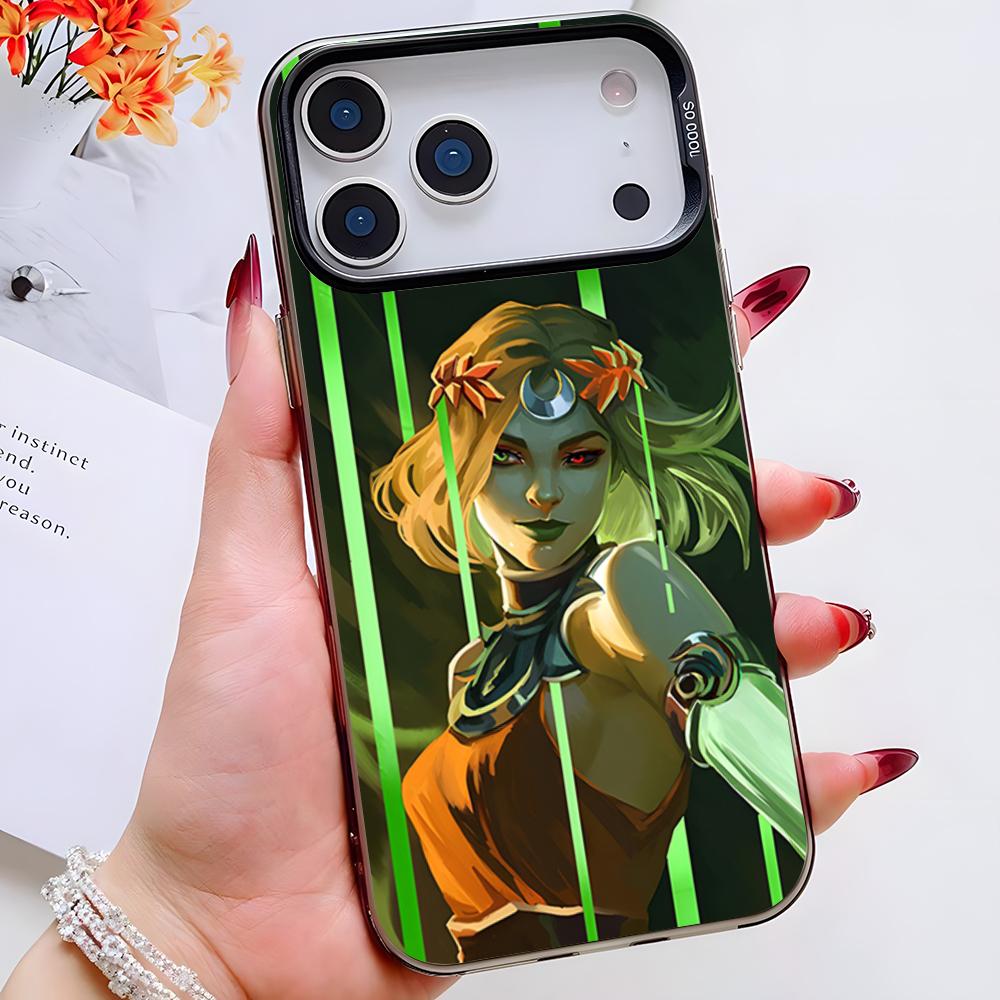 H-Hades Ii Game Phone Case For IPhone 17 Pro Max 16 Pro Max 15 14 13 11 12 Mini Xs X Xr 7 8 Plus Se Color Silver Cover