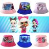 Cartoon Kids Fishing Hat With Sun Protection In Cars Stitch Spiderman And More!
