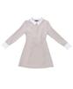 Catharsis Corset Collar Dress Beige One Size