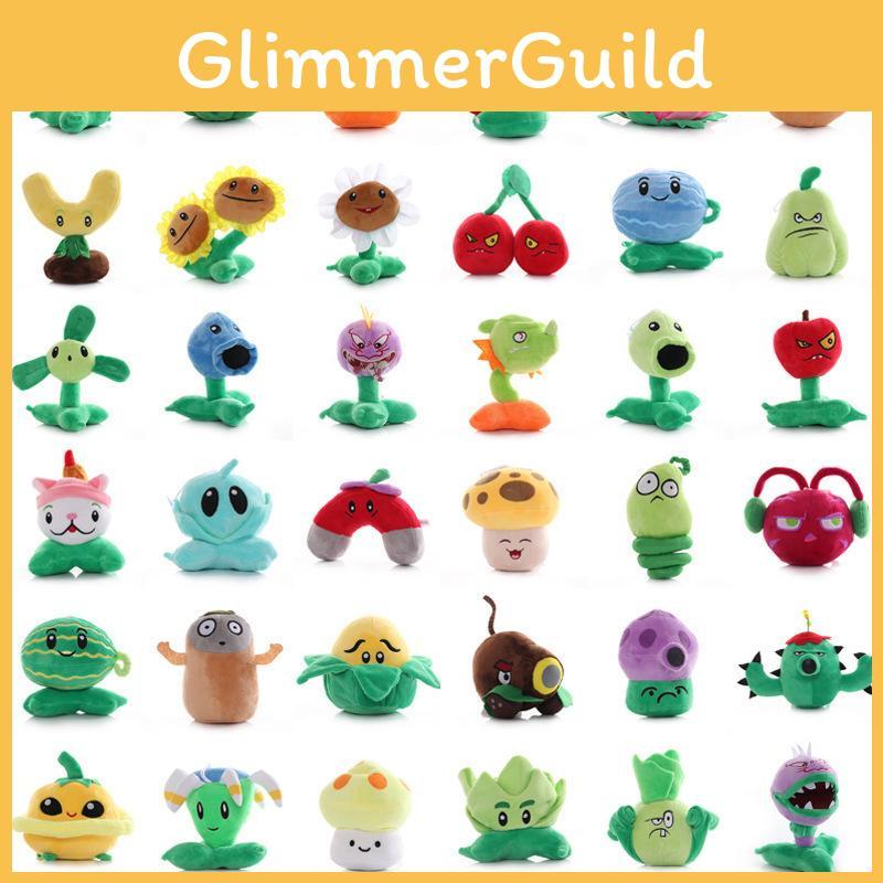 Zombies Vs Plants Plush Toy Cartoon Stuffed Doll Room Decoration Kids Gifts