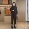 2024 Damen-Cordsamtanzug im koreanischen Stil: Herbst/Winter Casual & Trendy Zweiteiler