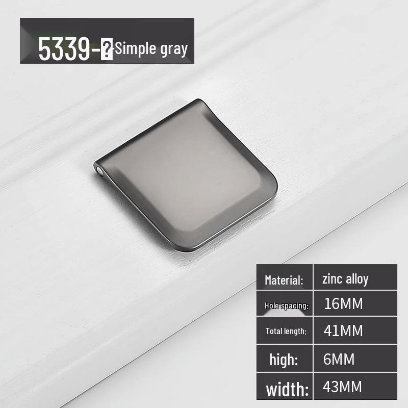 Moderner europäischer Stil, unsichtbarer Schrankgriff ohne Bohren