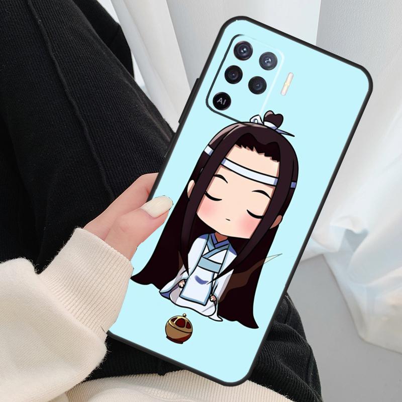 The Untamed Lan Zhan Wei Ying Case For Oppo A17 A57 A77 A40 A78 A54 A74 A94 A76 A16 A96 A18 A60 A80 A38 A58 A98 A15 A5 Pro