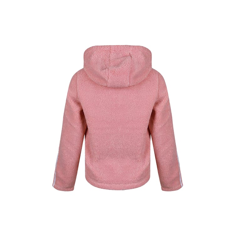 adidas Down Jackets Women's Pink Hooded Moderate GJ8067