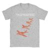 Talking Heads Planes T Shirts for Men Pure Cotton Humor T-Shirts Round Collar  Tees Short Sleeve Tops Gift Idea