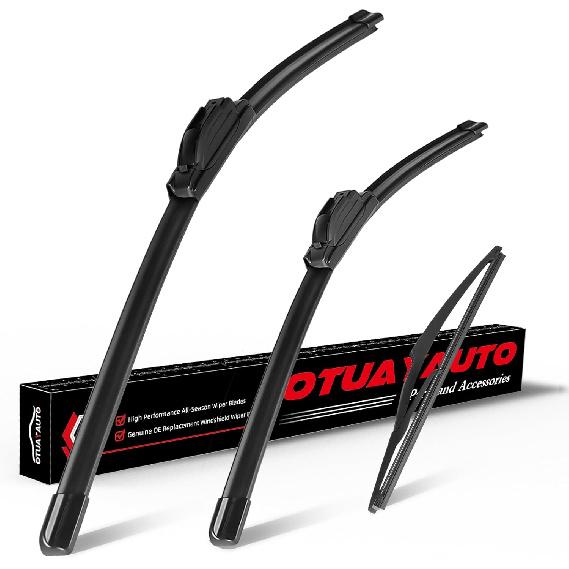 OTUAYAUTO 22"+22" Windshield Wiper Blades Replacement for Chevrolet Silverado 1500 2500 3500 1999-2006 2019-2024 Front Window Wiper Fit Factory