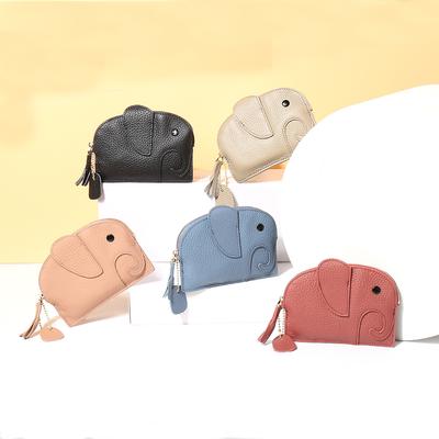 Change Bag Insleathercoinpurse Elephant Mini Creative Coin Bag Female Cute Bag
