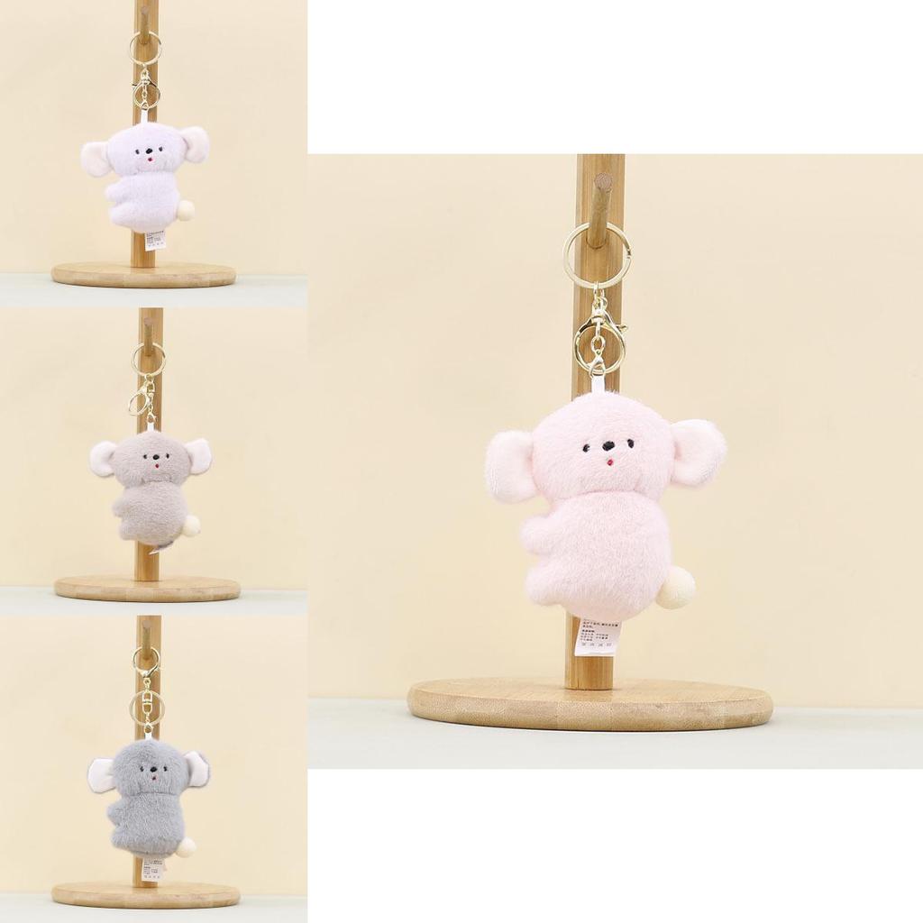 Plush Koala Keychain With Pp Cotton Filling Perfect For Bags And Keys