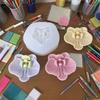 Butterfly Orchid Silicone Candle Mold Aromatherapy Gypsum Soap Mold 3D Cake Soft Candy Candle Decoration Baking Mold