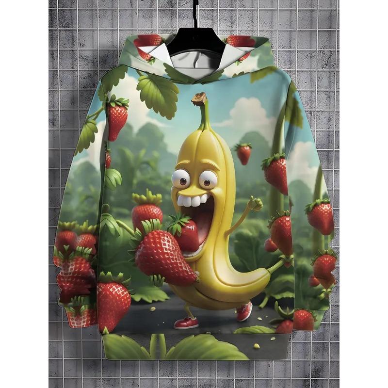 Men's Hoodie 3d Print Funny Art Tops Graphics Long Sleeve Hoodie Autumn Fashion Dragon Women Oversized Streetwear Man Clothes