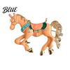 Colorful Animal Brooch Horse Multi-Color Enamel Edges Cartoon Design