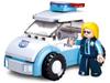 Police Officer with Motorcycle Building Block Set 68 Pieces Figure for Children