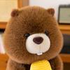Cute Groundhog Doll Cute Foodie Plush Toys Children's Companionship Gift Pillow