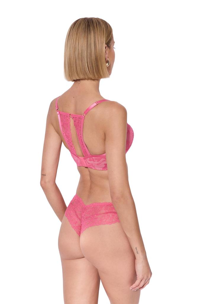 Majtki Koronkowe Sensualne Stringi Coachella soczysty róż Alles